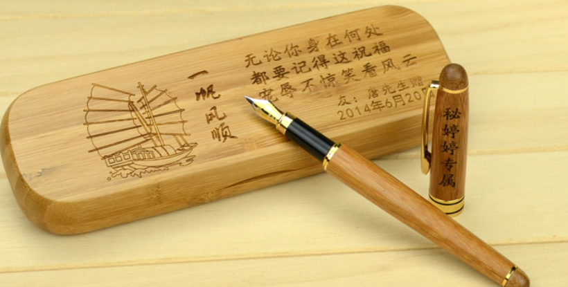 激光打標(biāo)機(jī)可以在文具用品上隨意打標(biāo)嗎？  第2張